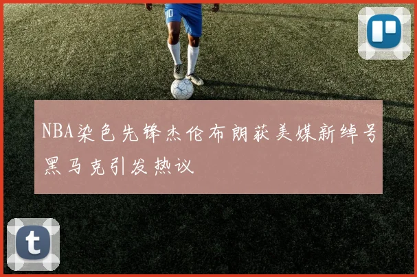 NBA染色先锋杰伦布朗获美媒新绰号黑马克引发热议
